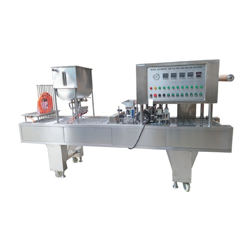 Máquina automática de enchimento de mel/iogurte/máquina de selar copo de suco