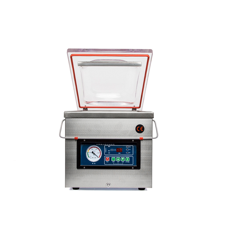 Máquina automática de vácuo de saco plástico com câmara única
