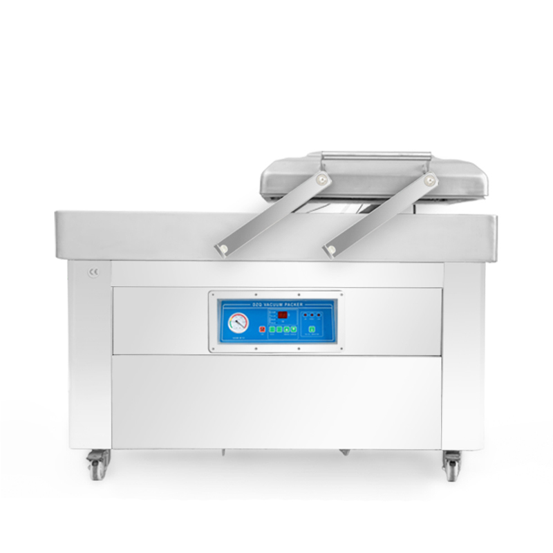 Máquina de embalagem a vácuo comercial máquina de vedação a vácuo de câmara dupla