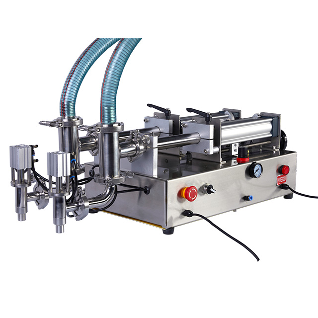 Máquina de enchimento de líquido de cabeça dupla Hl-d