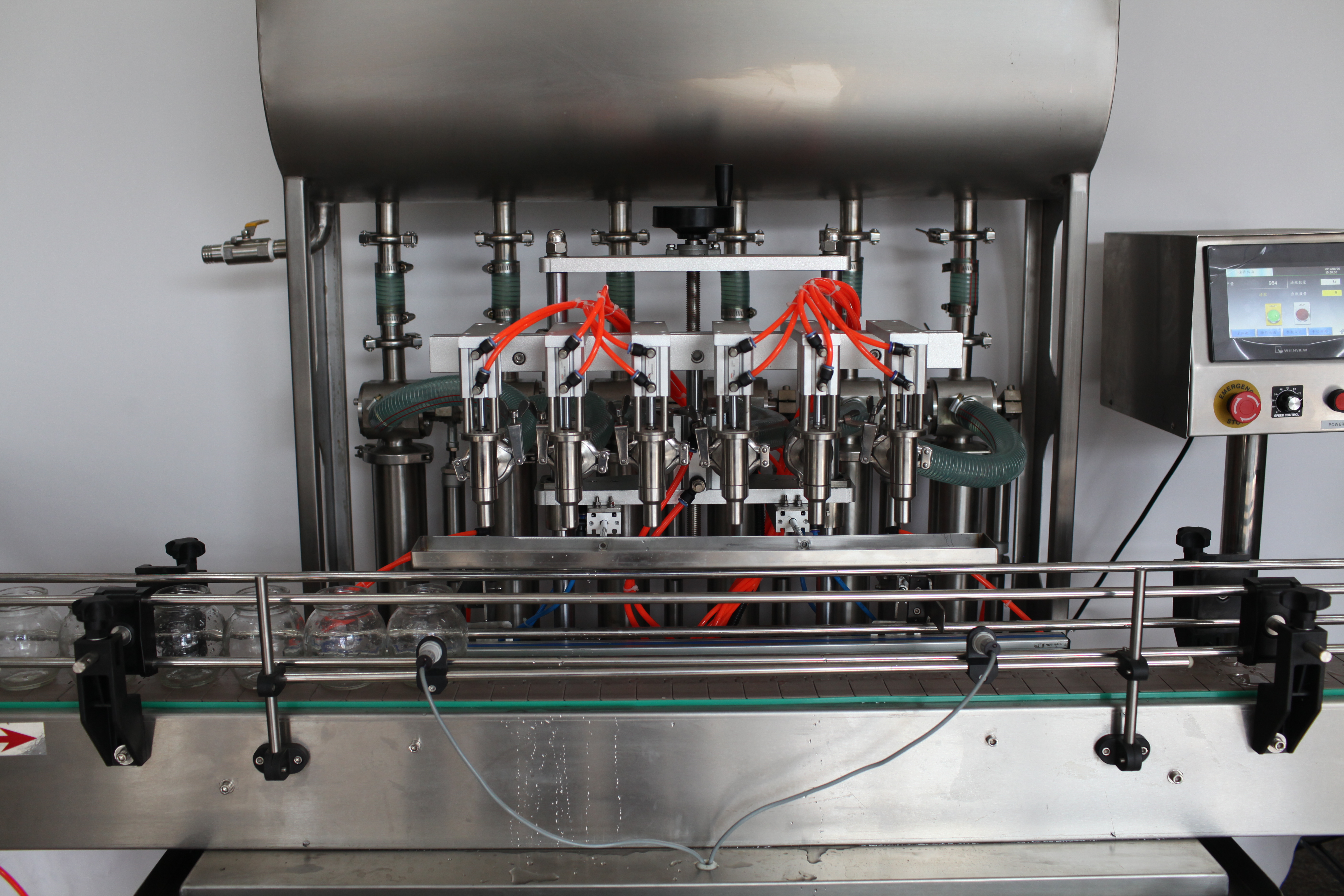 Máquina automática de enchimento de água Máquina de enchimento de líquidos