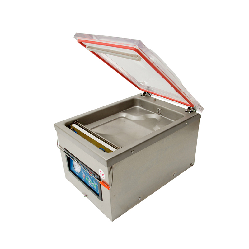 Máquina automática de vácuo de saco plástico com câmara única