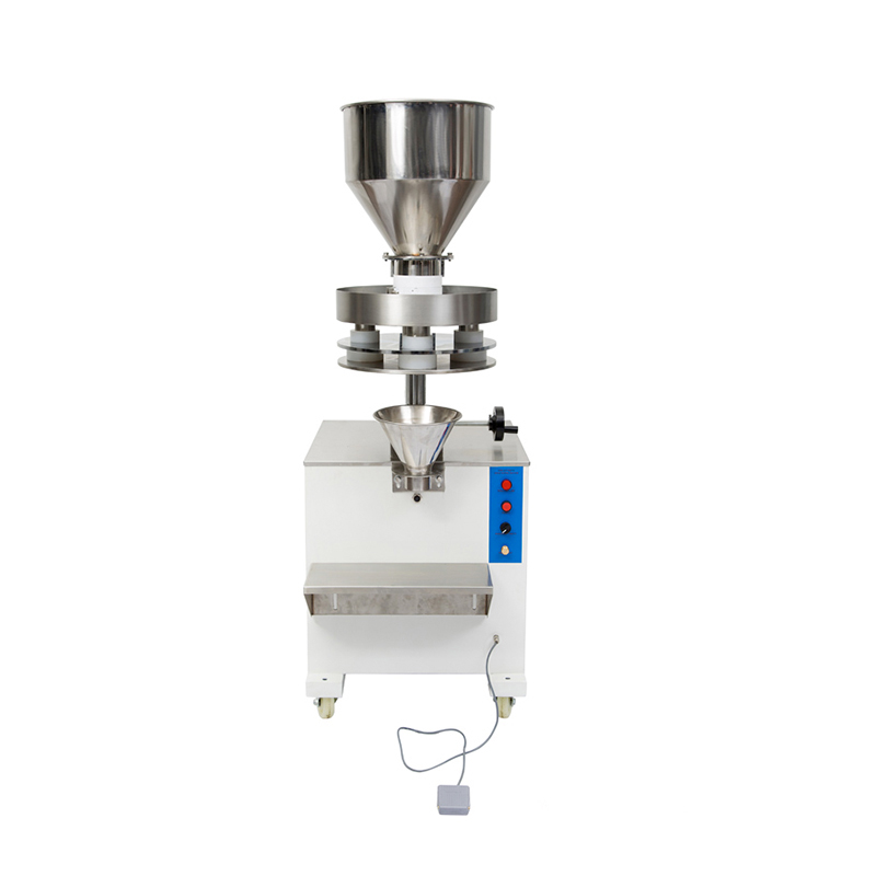 Máquina de enchimento semiautomática para produtos agrícolas de grânulos alimentares de grãos