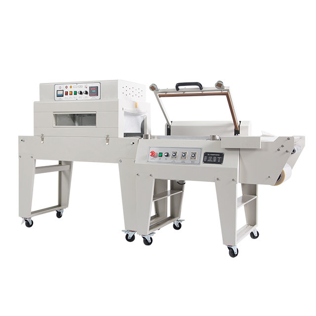 Máquina manual de selagem e envoltório e túnel retrátil